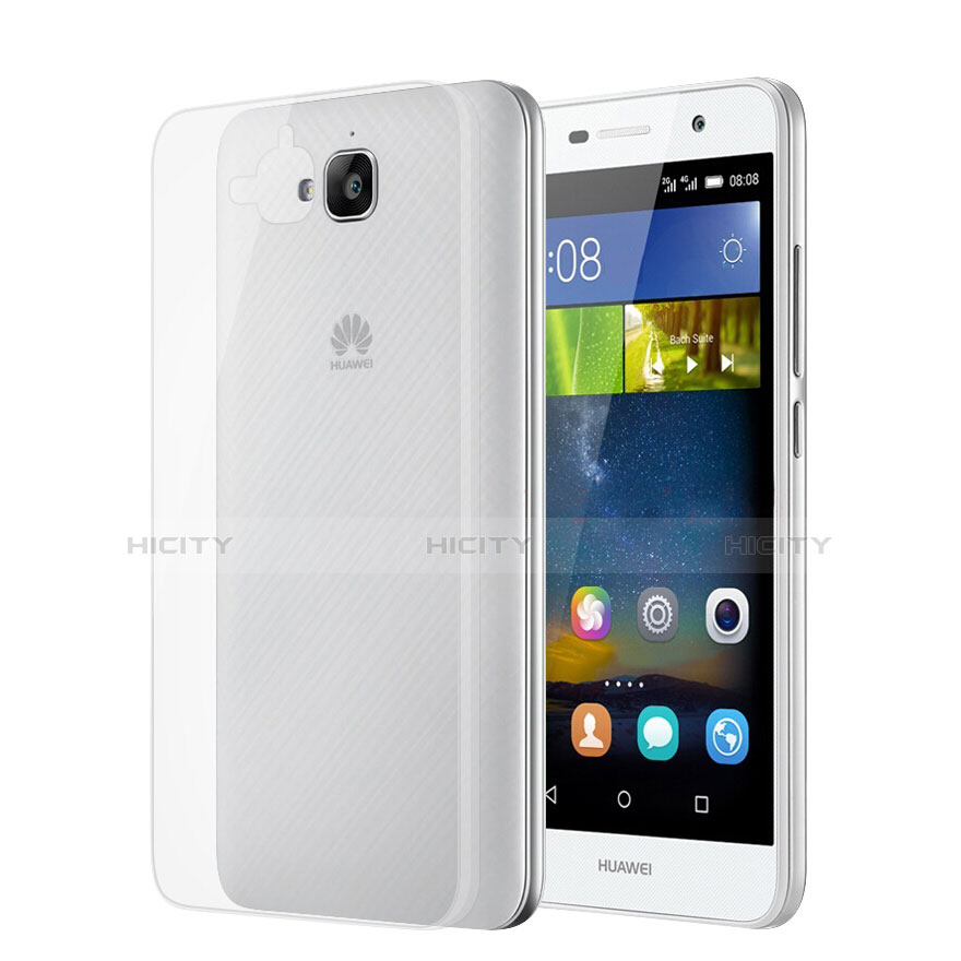 Huawei Y6 Pro用極薄ケース クリア透明 プラスチック ファーウェイ クリア