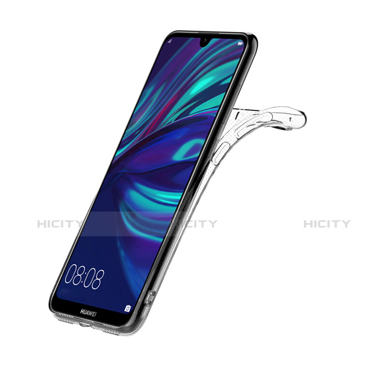 Huawei Y7 Prime (2019)用極薄ソフトケース シリコンケース 耐衝撃 全面保護 クリア透明 カバー ファーウェイ クリア