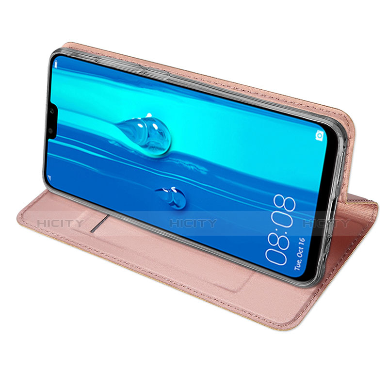 Huawei Y9 (2019)用手帳型 レザーケース スタンド カバー ファーウェイ 