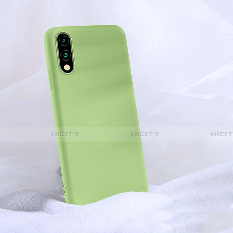 Huawei Y9 Prime (2019)用360度 フルカバー極薄ソフトケース シリコンケース 耐衝撃 全面保護 バンパー S03 ファーウェイ グリーン