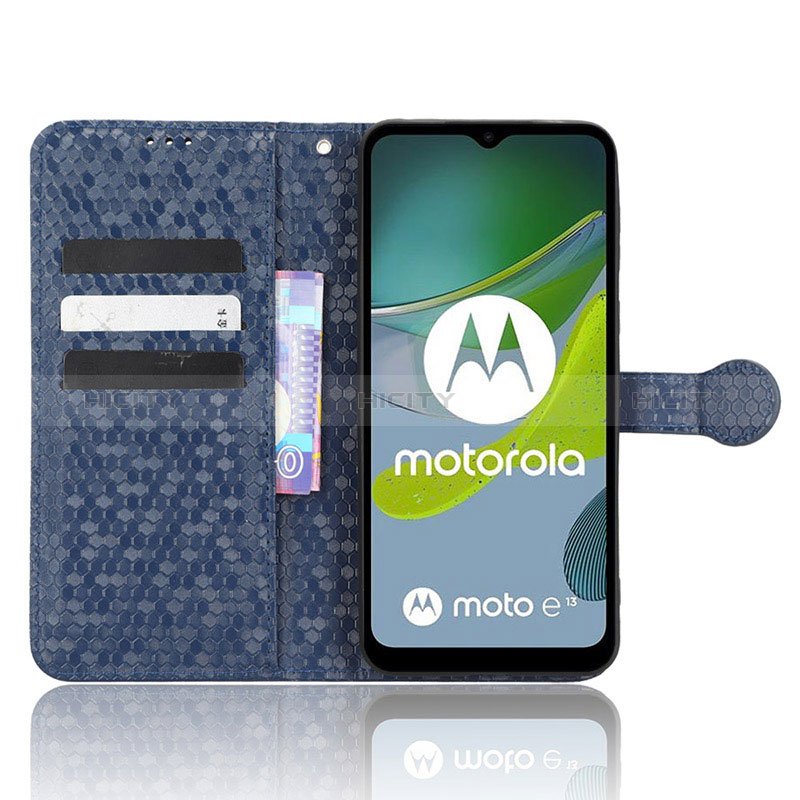 Motorola Moto E13用手帳型 レザーケース スタンド カバー C04X モトローラ 