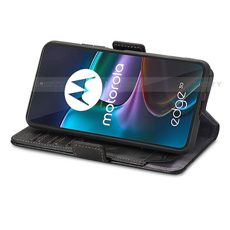 Motorola Moto Edge 30 5G用手帳型 レザーケース スタンド カバー S02D モトローラ 