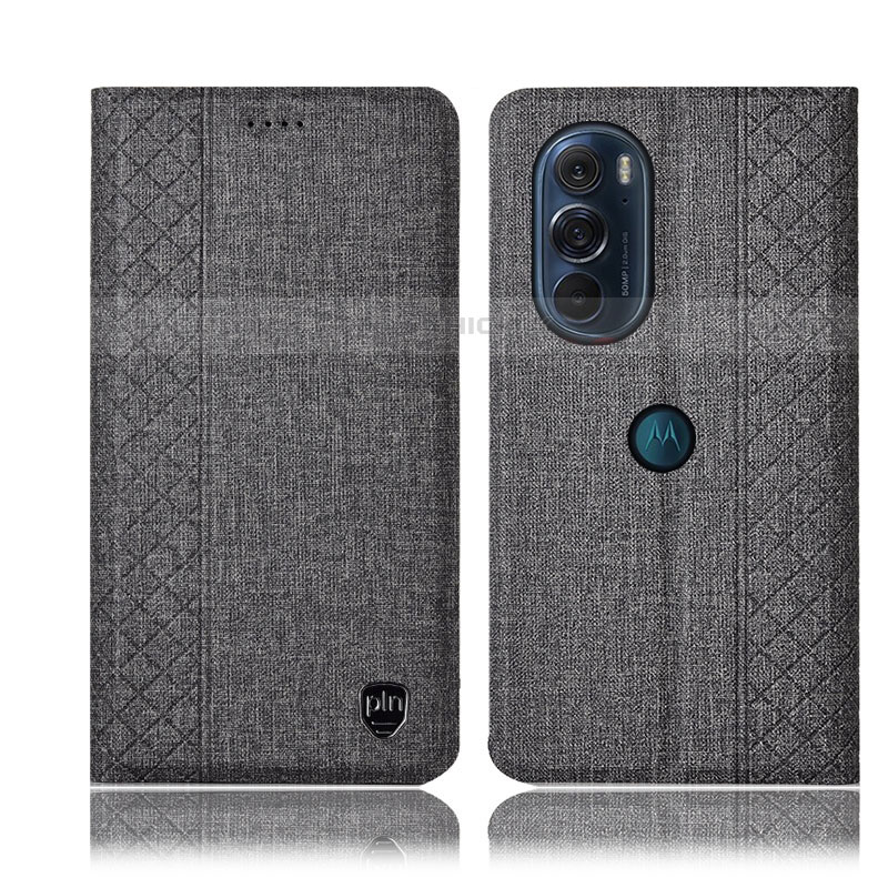 Motorola Moto Edge X30 5G用手帳型 布 スタンド H13P モトローラ 