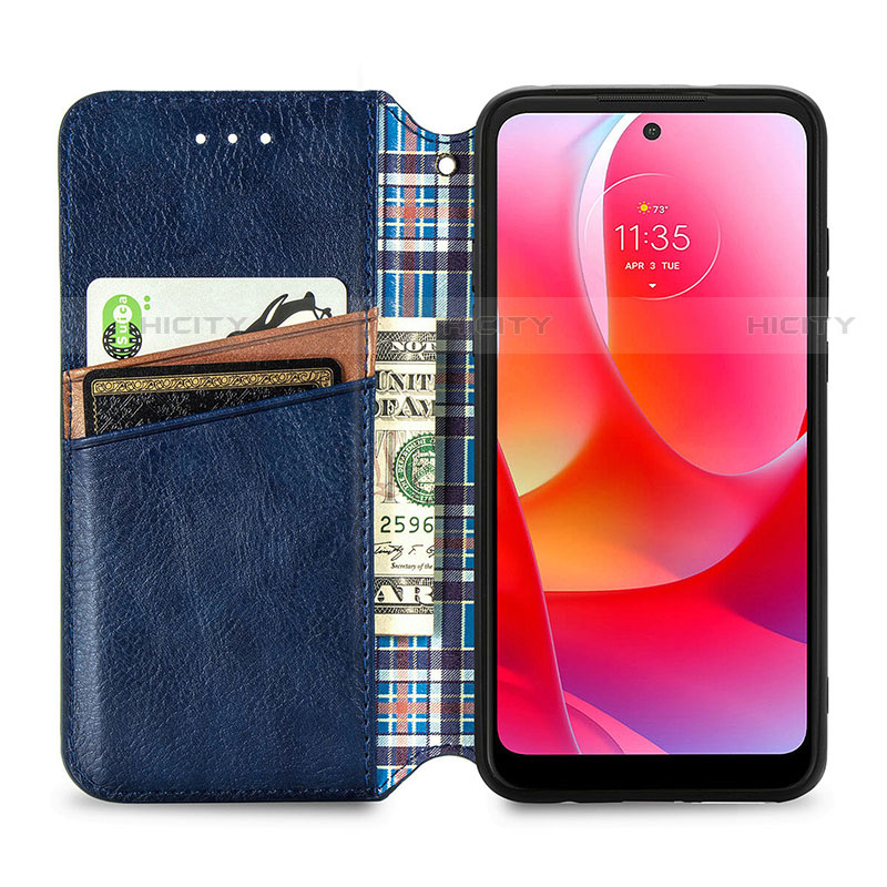 Motorola Moto G Play (2023)用手帳型 レザーケース スタンド カバー S01D モトローラ 