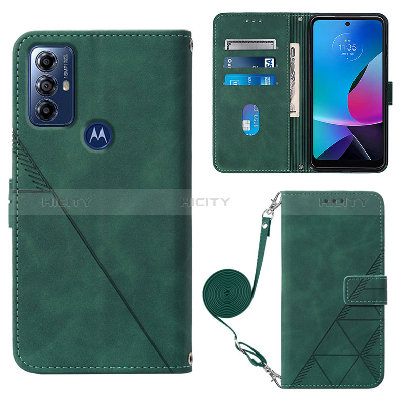 Motorola Moto G Play (2023)用手帳型 レザーケース スタンド カバー YB3 モトローラ 