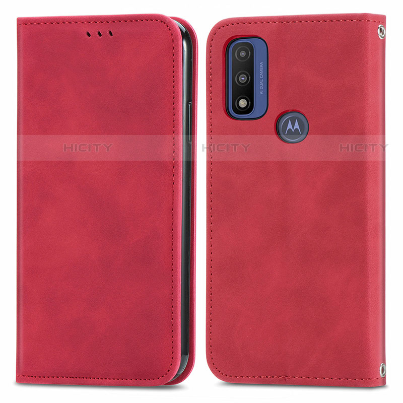 Motorola Moto G Pure用手帳型 レザーケース スタンド カバー S04D モトローラ 