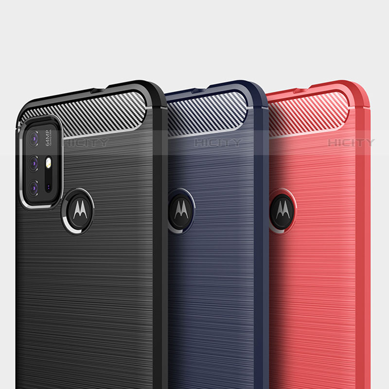 Motorola Moto G20用シリコンケース ソフトタッチラバー ライン カバー モトローラ 