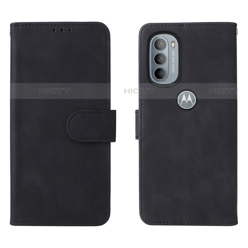 Motorola Moto G41用手帳型 レザーケース スタンド カバー L01Z モトローラ ブラック