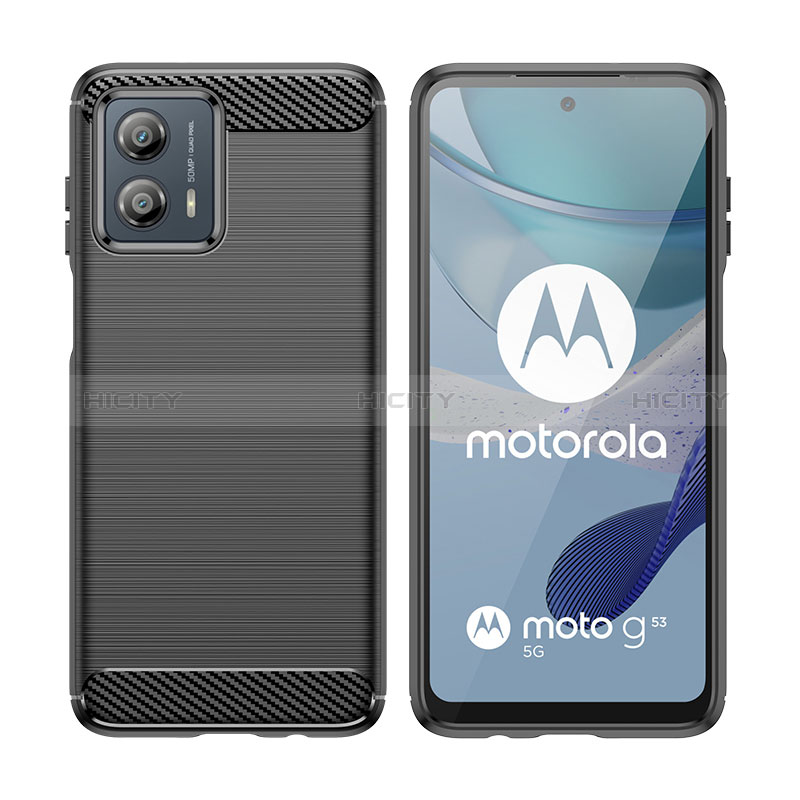 Motorola Moto G53j 5G用シリコンケース ソフトタッチラバー ライン カバー MF1 モトローラ 