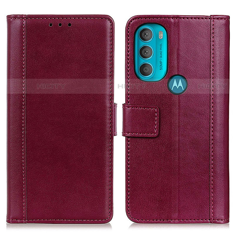 Motorola Moto G71 5G用手帳型 レザーケース スタンド カバー N02P モトローラ 