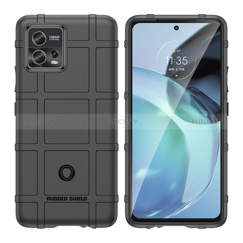 Motorola Moto G72用360度 フルカバー極薄ソフトケース シリコンケース 耐衝撃 全面保護 バンパー J01S モトローラ 