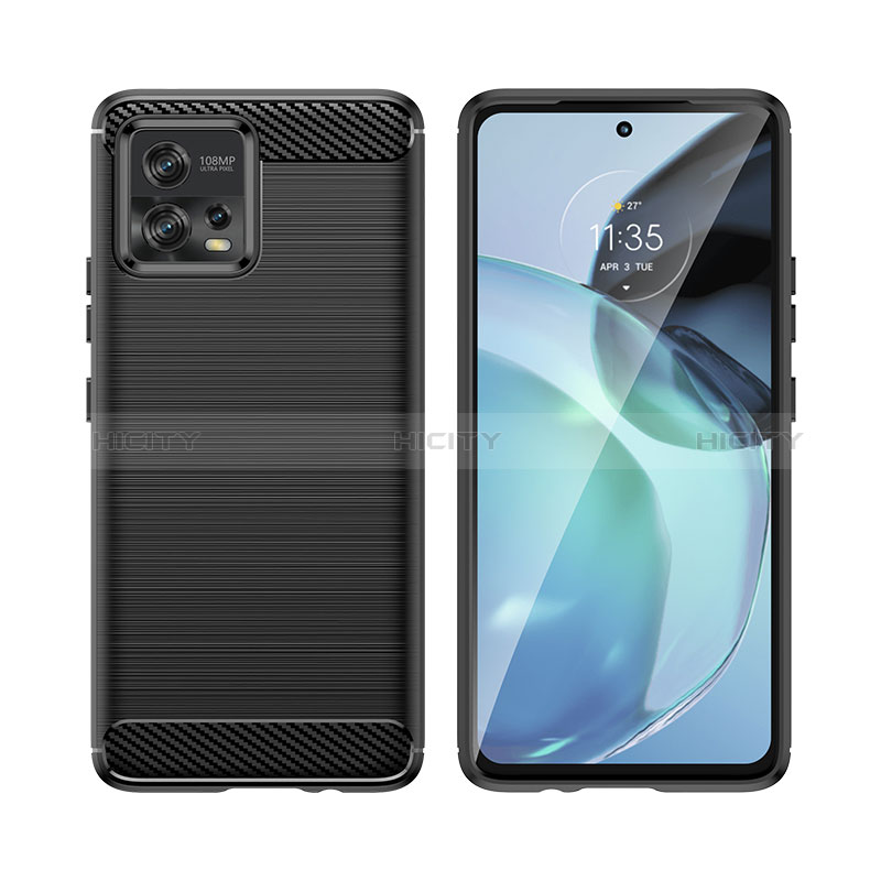 Motorola Moto G72用シリコンケース ソフトタッチラバー ライン カバー MF1 モトローラ 