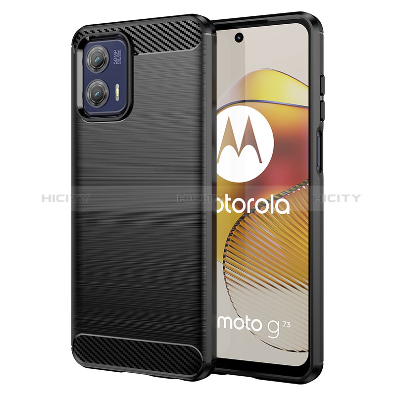 Motorola Moto G73 5G用シリコンケース ソフトタッチラバー ライン カバー MF1 モトローラ 