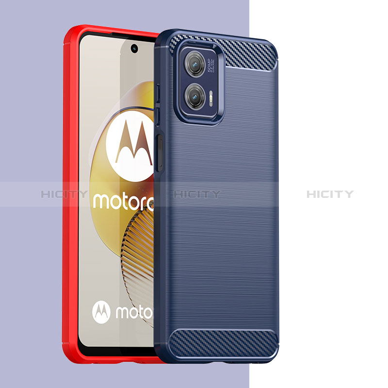 Motorola Moto G73 5G用シリコンケース ソフトタッチラバー ライン カバー MF1 モトローラ 