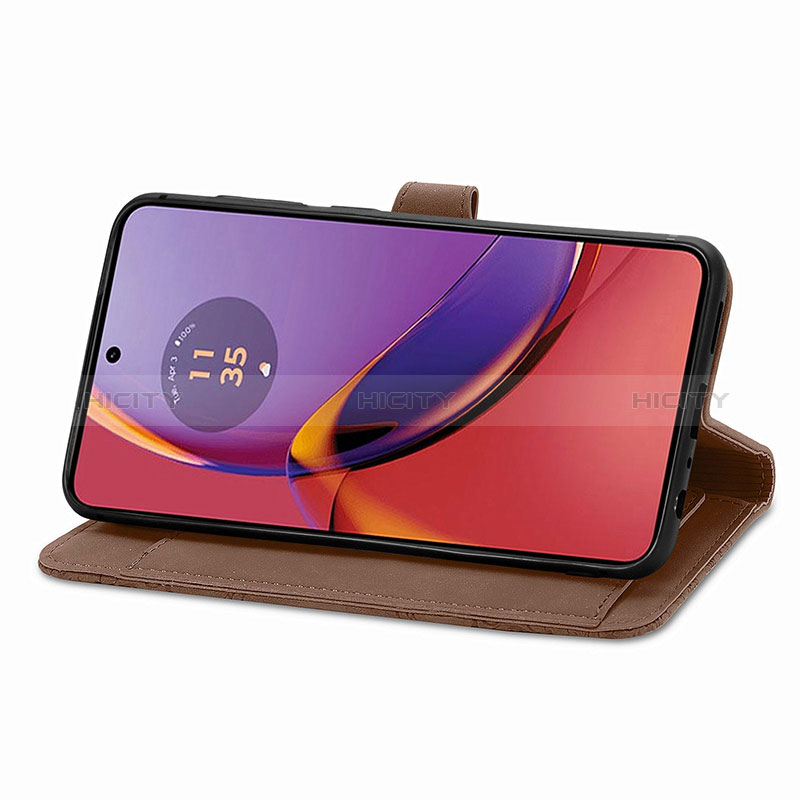 Motorola Moto G84 5G用手帳型 レザーケース スタンド カバー S06D モトローラ 