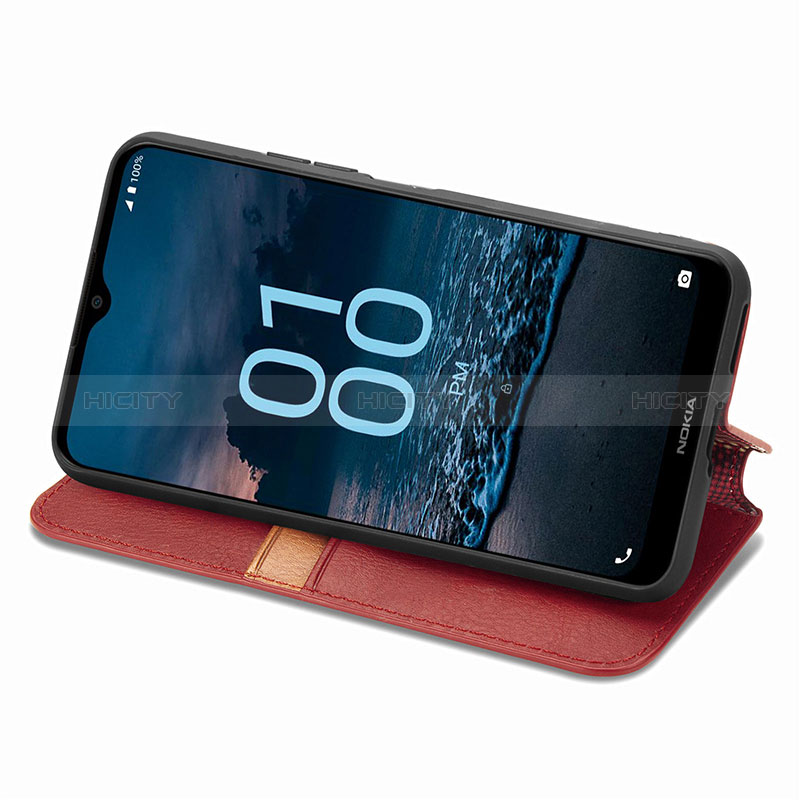 Nokia G100用手帳型 レザーケース スタンド カバー S09D ノキア 