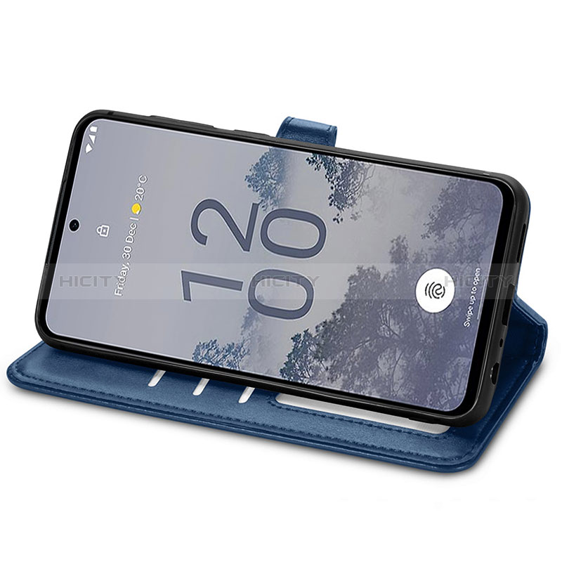 Nokia X30 5G用手帳型 レザーケース スタンド カバー S07D ノキア 