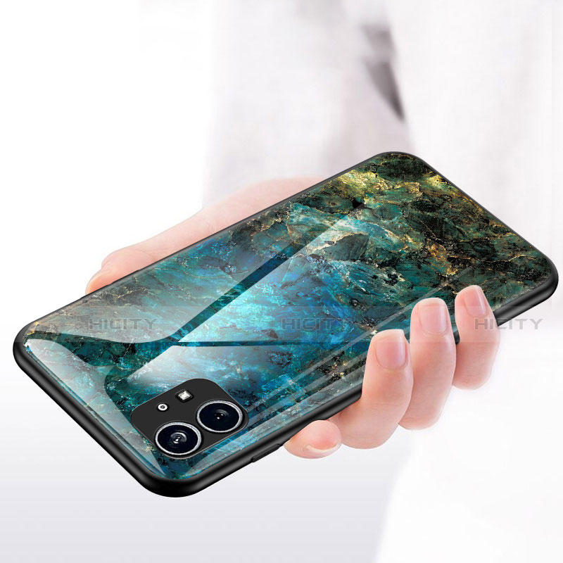 Nothing Phone 1用ハイブリットバンパーケース プラスチック パターン 鏡面 カバー Nothing Phone 