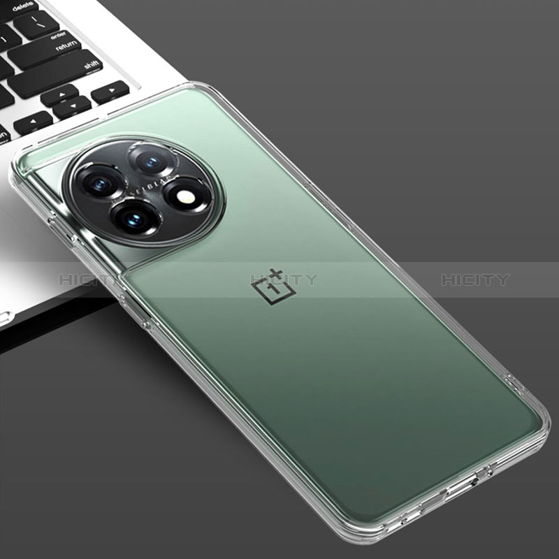 OnePlus 11R 5G用極薄ソフトケース シリコンケース 耐衝撃 全面保護 クリア透明 T06 OnePlus クリア