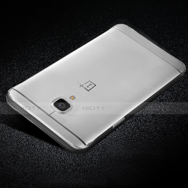 OnePlus 3T用極薄ソフトケース シリコンケース 耐衝撃 全面保護 クリア透明 OnePlus クリア