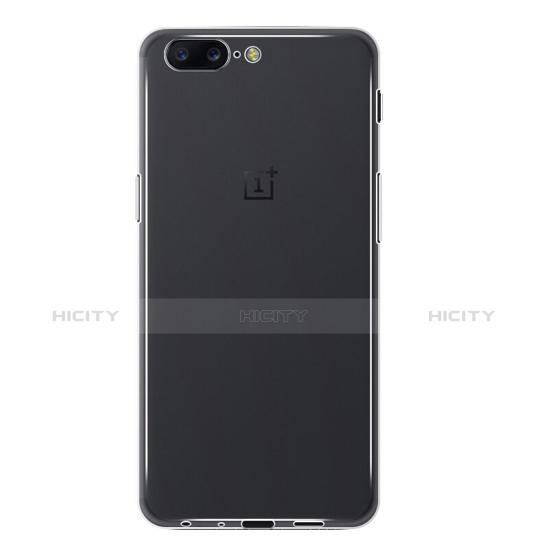 OnePlus 5用極薄ソフトケース シリコンケース 耐衝撃 全面保護 クリア透明 カバー OnePlus クリア