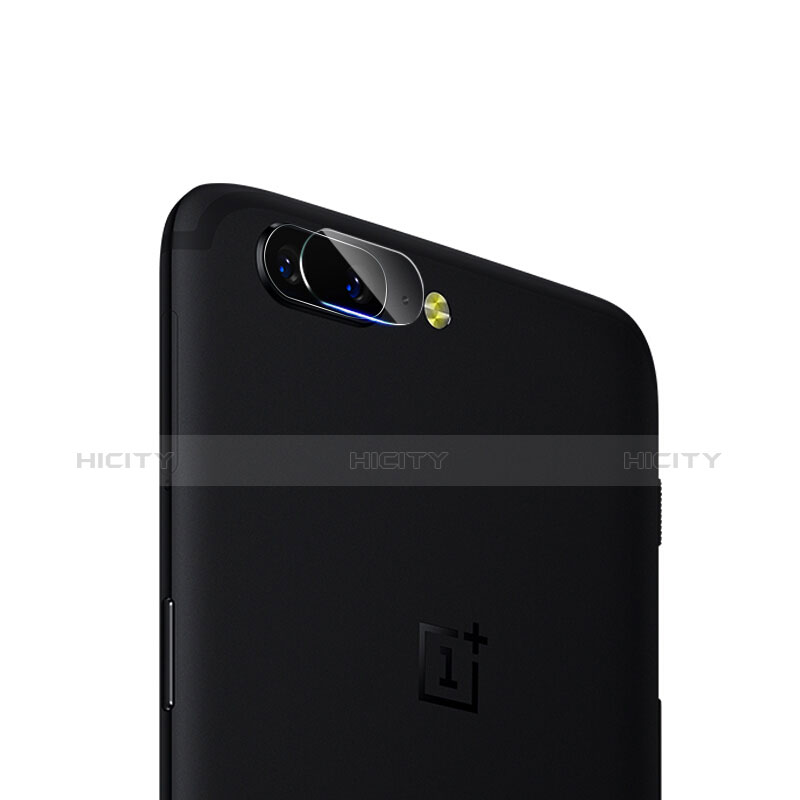 OnePlus 5用強化ガラス カメラプロテクター カメラレンズ 保護ガラスフイルム C02 OnePlus クリア