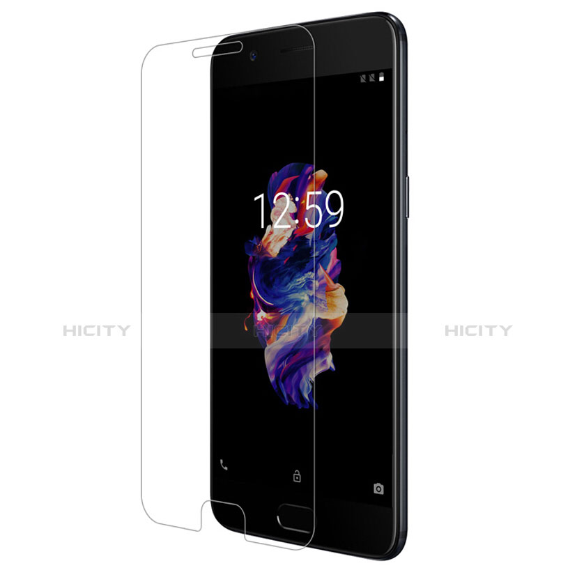 OnePlus 5用強化ガラス 液晶保護フィルム T07 OnePlus クリア