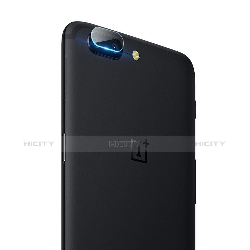 OnePlus 5用強化ガラス カメラプロテクター カメラレンズ 保護ガラスフイルム C01 OnePlus クリア