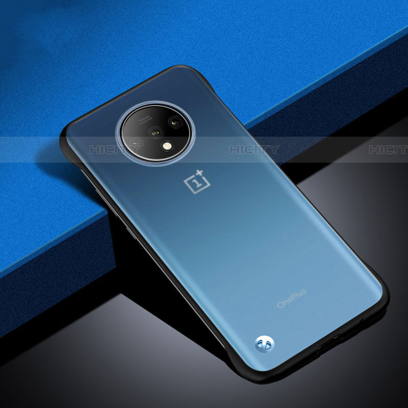 OnePlus 7T用ハードカバー クリスタル クリア透明 S02 OnePlus ブラック