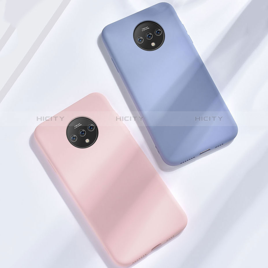 OnePlus 7T用360度 フルカバー極薄ソフトケース シリコンケース 耐衝撃 全面保護 バンパー S03 OnePlus 