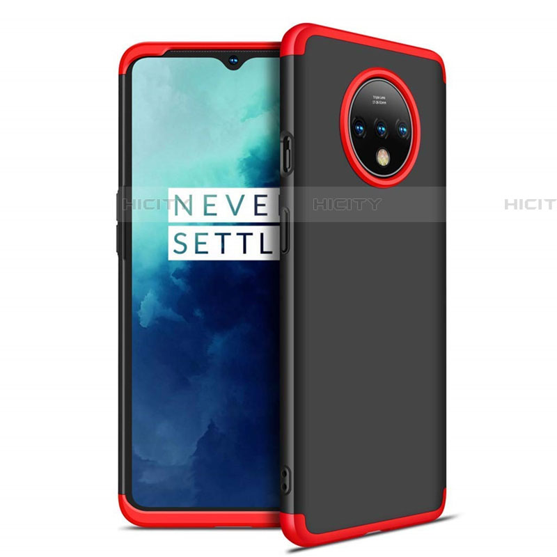 OnePlus 7T用ハードケース プラスチック 質感もマット 前面と背面 360度 フルカバー P02 OnePlus 