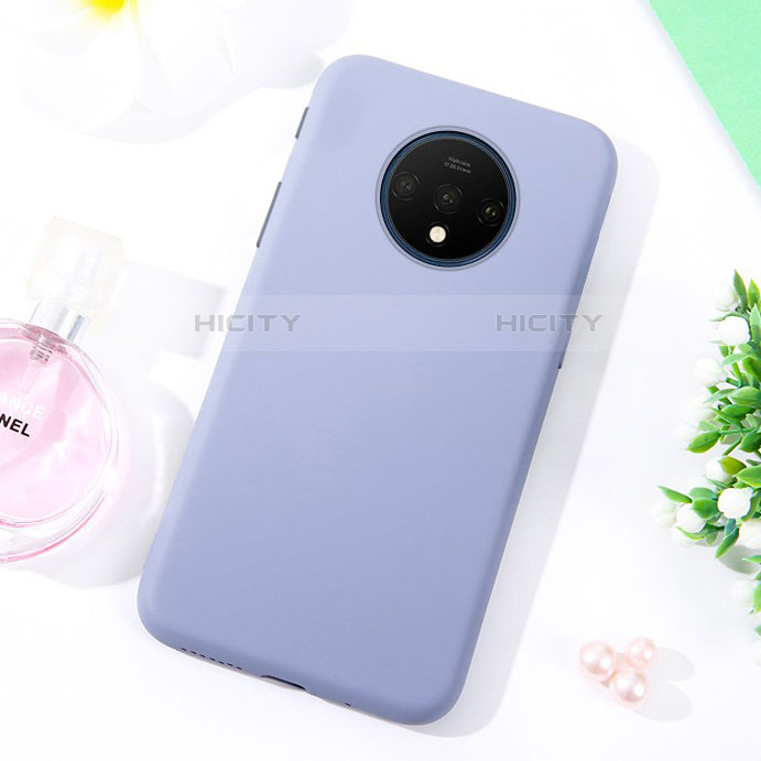 OnePlus 7T用360度 フルカバー極薄ソフトケース シリコンケース 耐衝撃 全面保護 バンパー C04 OnePlus 