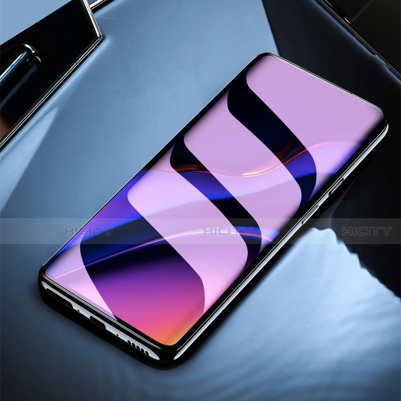 OnePlus 7T Pro 5G用アンチグレア ブルーライト 強化ガラス 液晶保護フィルム OnePlus クリア