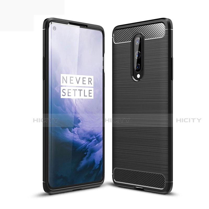 OnePlus 8用シリコンケース ソフトタッチラバー ライン カバー OnePlus 