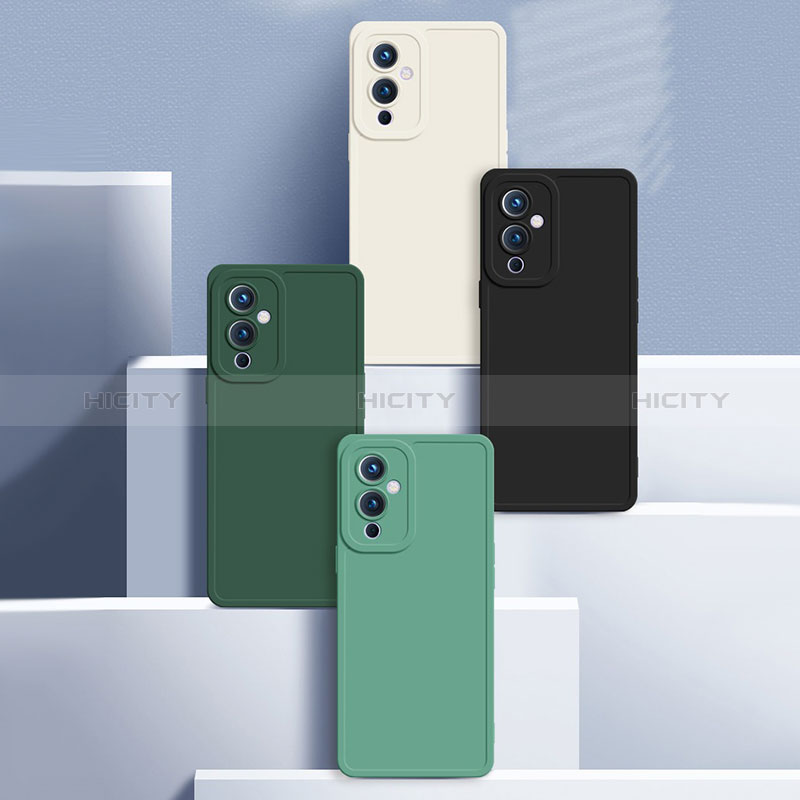 OnePlus 9 5G用360度 フルカバー極薄ソフトケース シリコンケース 耐衝撃 全面保護 バンパー YK1 OnePlus 