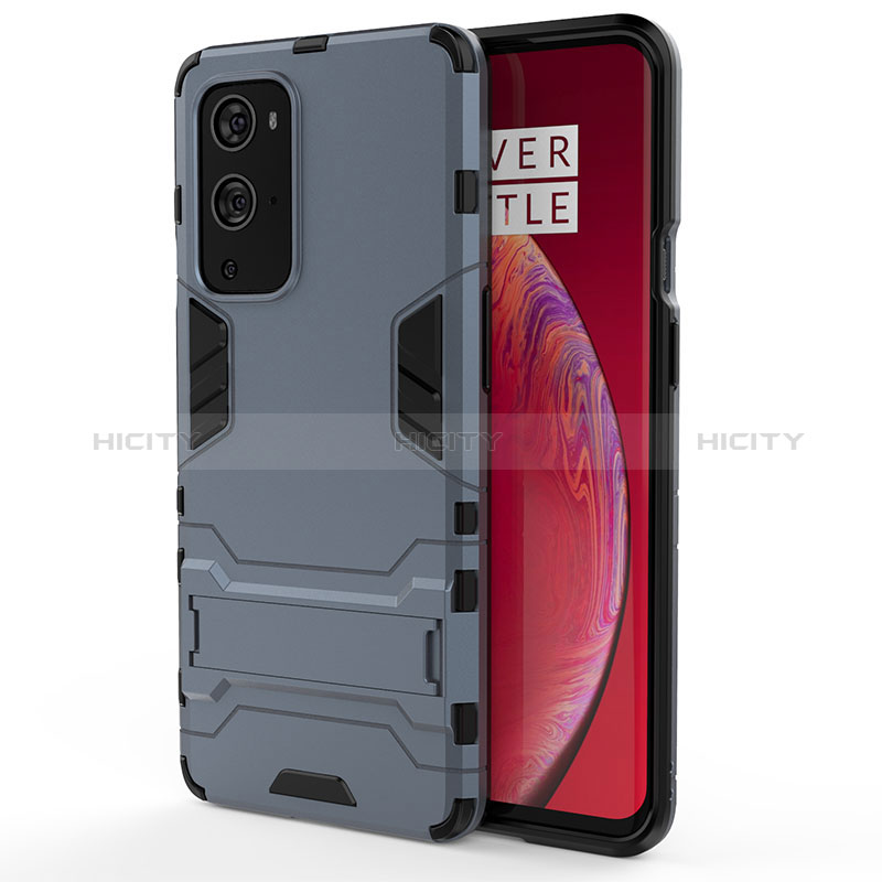 OnePlus 9 Pro 5G用ハイブリットバンパーケース スタンド プラスチック 兼シリコーン カバー KC2 OnePlus 