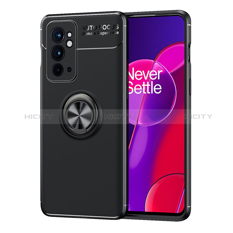 OnePlus 9RT 5G用極薄ソフトケース シリコンケース 耐衝撃 全面保護 アンド指輪 マグネット式 バンパー SD1 OnePlus 