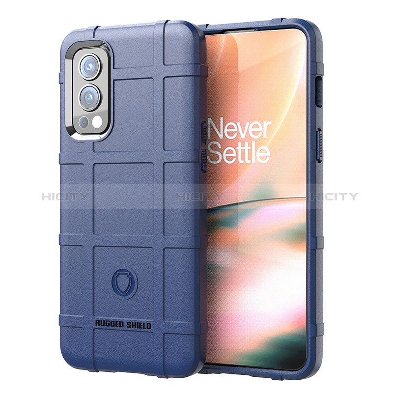 OnePlus Nord 2 5G用360度 フルカバー極薄ソフトケース シリコンケース 耐衝撃 全面保護 バンパー J01S OnePlus 