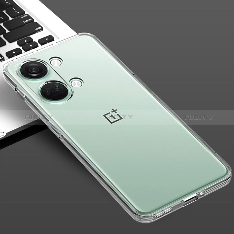 OnePlus Nord 3 5G用極薄ソフトケース シリコンケース 耐衝撃 全面保護 クリア透明 カバー OnePlus クリア