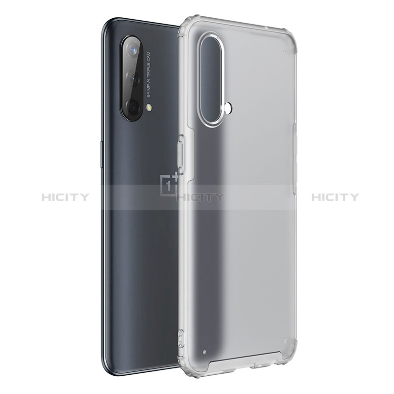 OnePlus Nord CE 5G用ハイブリットバンパーケース クリア透明 プラスチック カバー WL1 OnePlus クリア