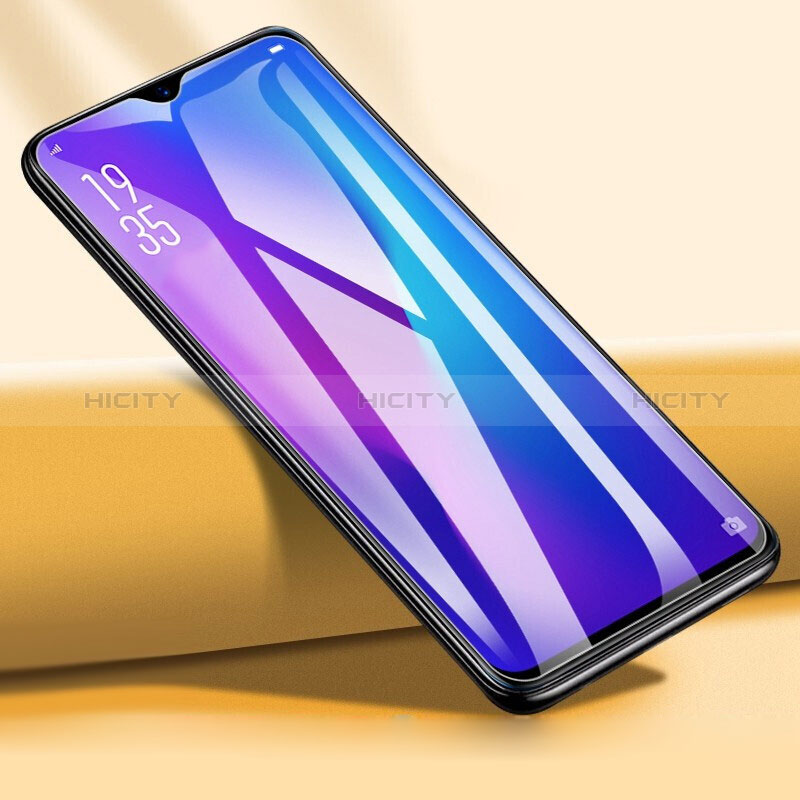 Oppo A16用強化ガラス フル液晶保護フィルム F02 Oppo ブラック