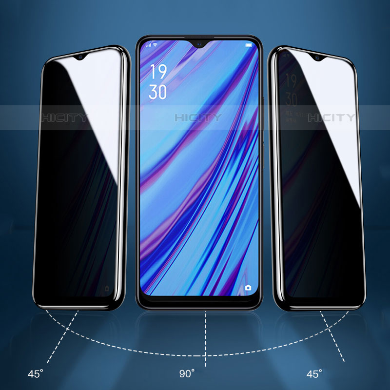 Oppo A16K用高光沢 液晶保護フィルム フルカバレッジ画面 反スパイ S04 Oppo クリア