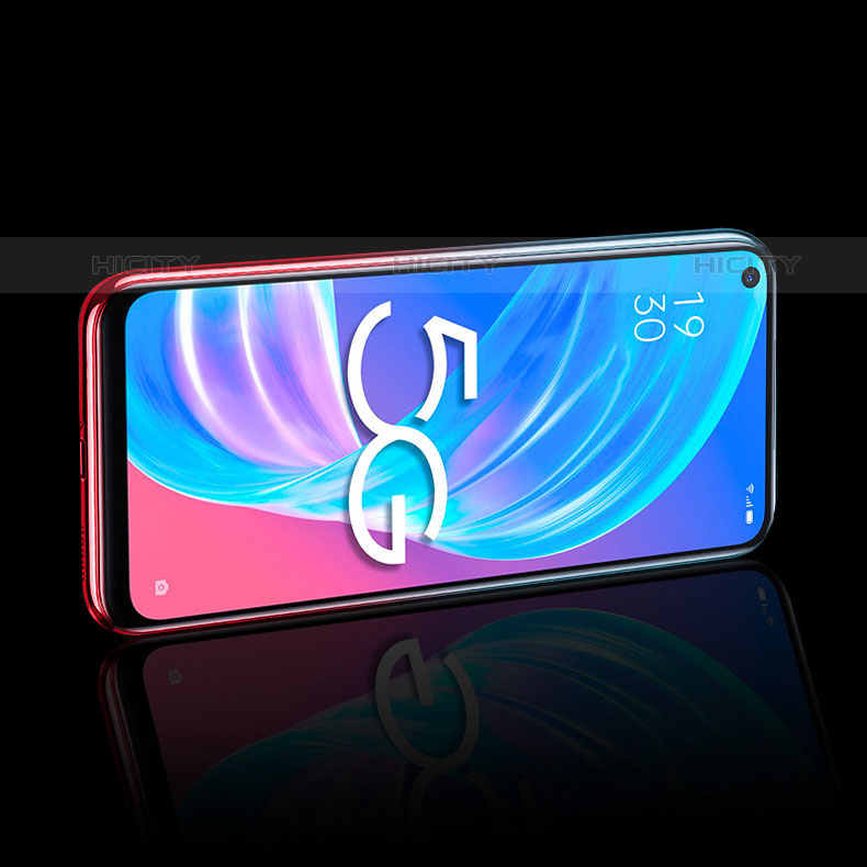 Oppo A53 5G用強化ガラス 液晶保護フィルム T01 Oppo クリア