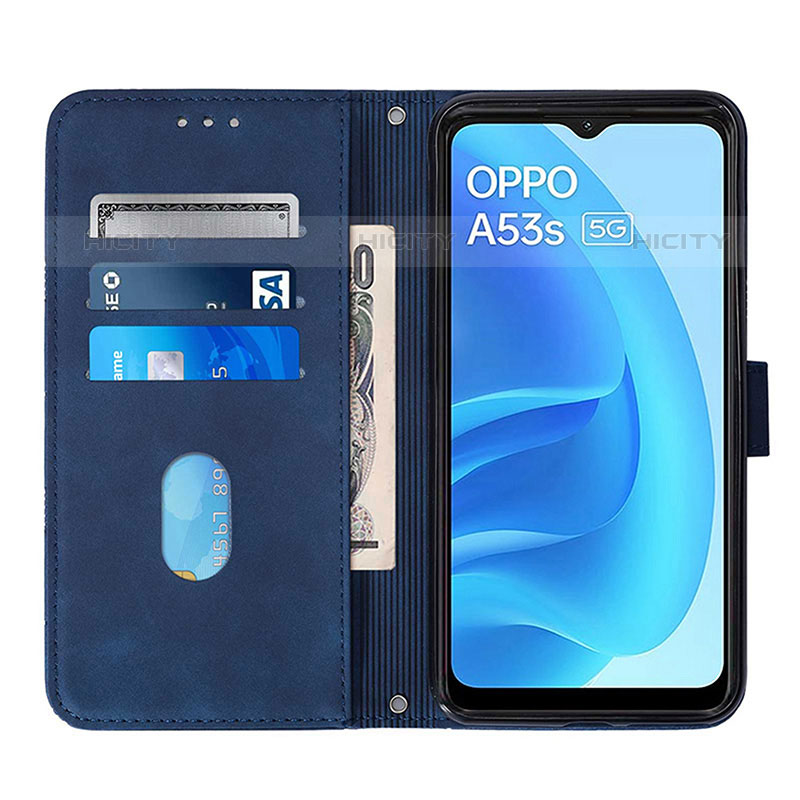 Oppo A53s 5G用手帳型 レザーケース スタンド カバー Y01B Oppo 