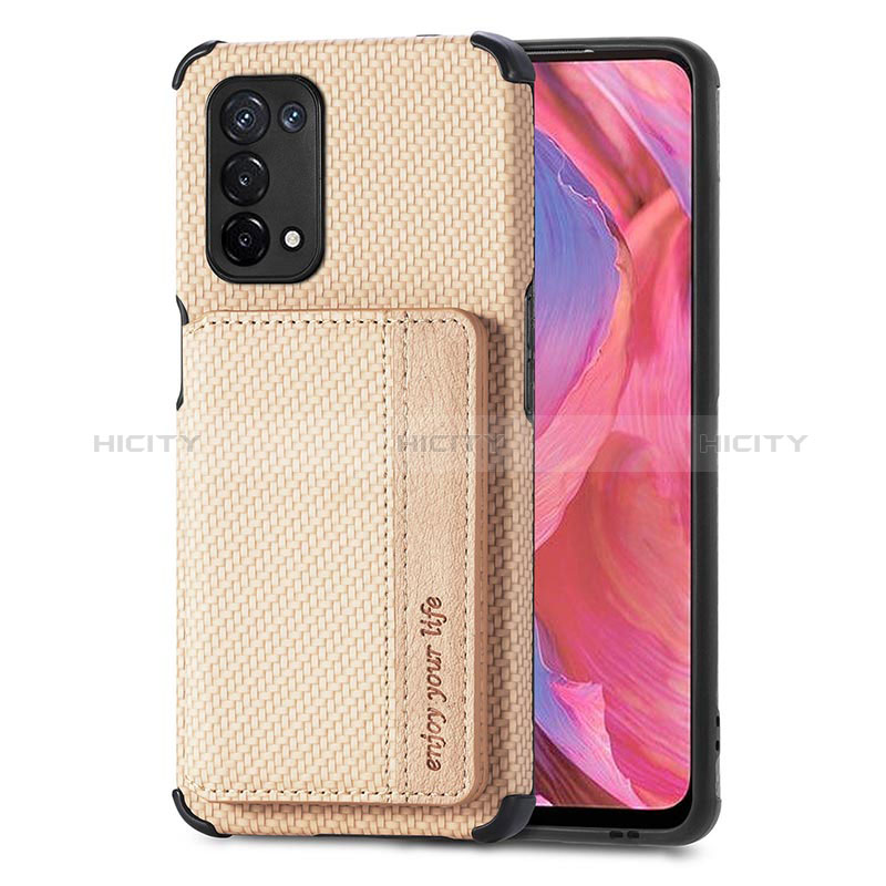 Oppo A74 5G用極薄ソフトケース シリコンケース 耐衝撃 全面保護 マグネット式 バンパー S01D Oppo 