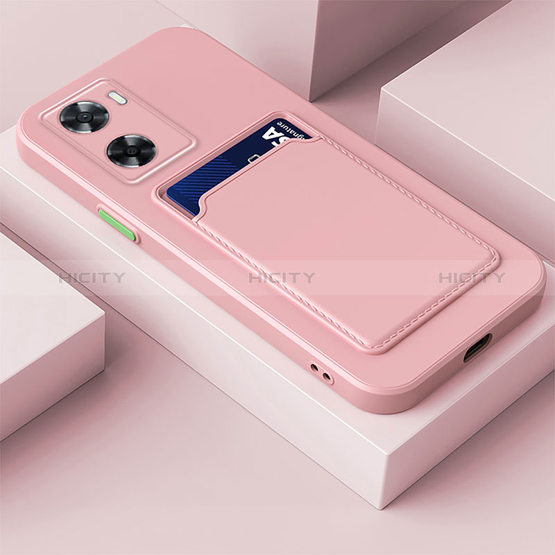 Oppo A77 4G用360度 フルカバー極薄ソフトケース シリコンケース 耐衝撃 全面保護 バンパー Oppo 