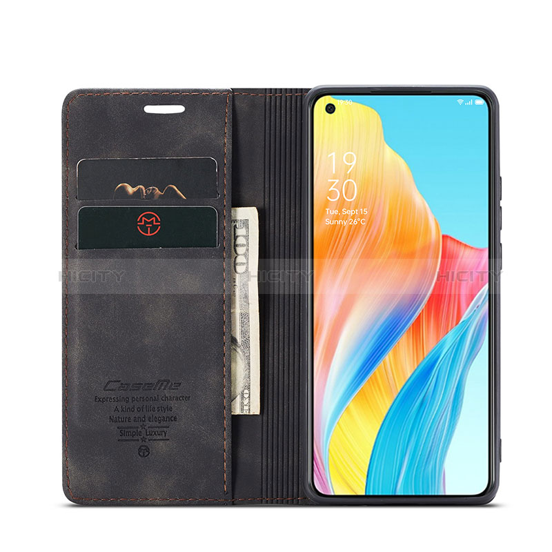 Oppo A78 4G用手帳型 レザーケース スタンド カバー C01S Oppo 