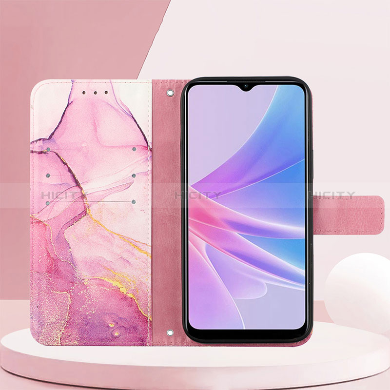 Oppo A78 5G用手帳型 レザーケース スタンド パターン カバー YB1 Oppo 