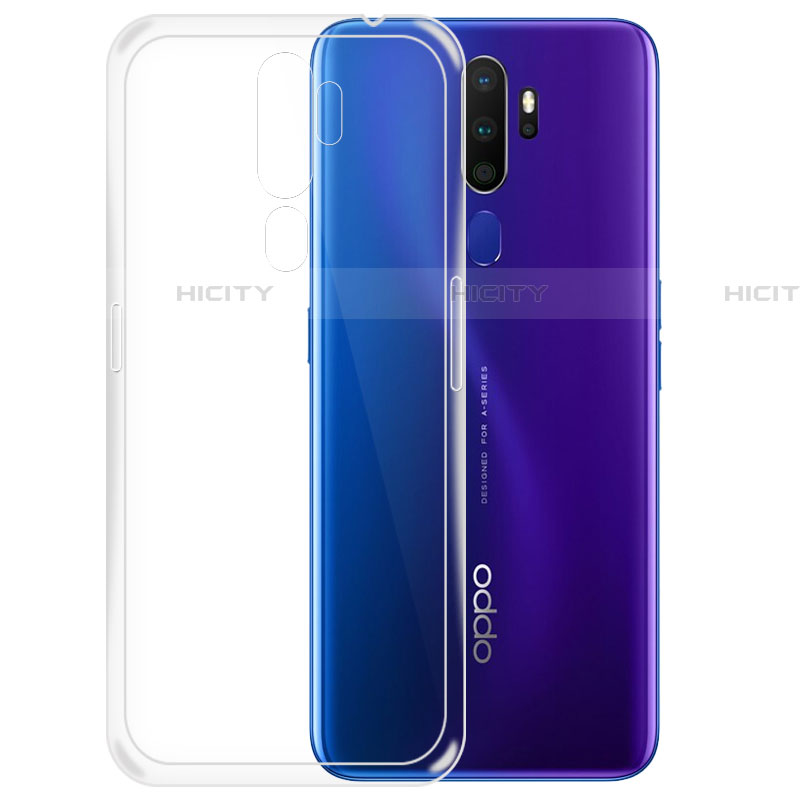 Oppo A9 (2020)用極薄ソフトケース シリコンケース 耐衝撃 全面保護 クリア透明 T05 Oppo クリア