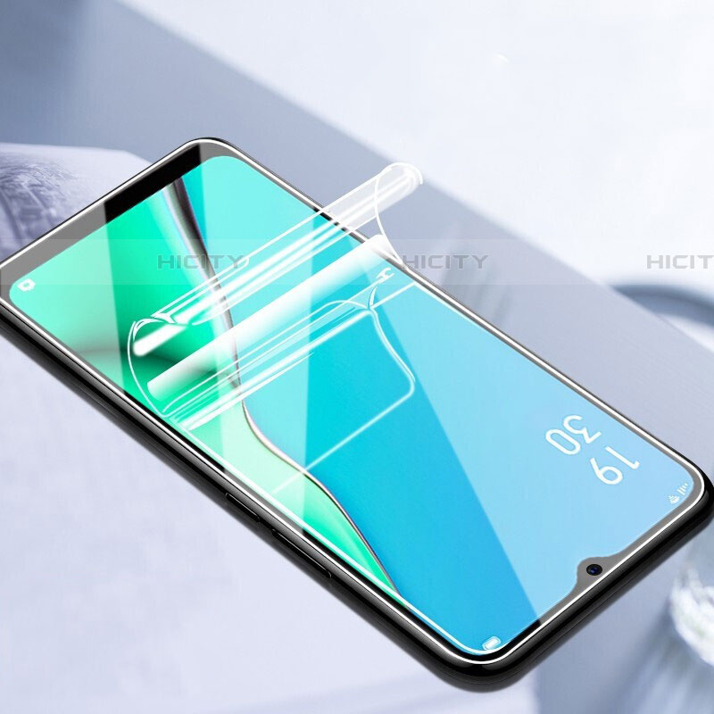 Oppo A9 (2020)用高光沢 液晶保護フィルム フルカバレッジ画面 F03 Oppo クリア